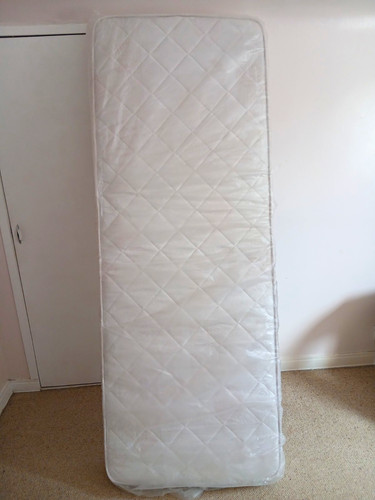 Single open spring mattress - single,
