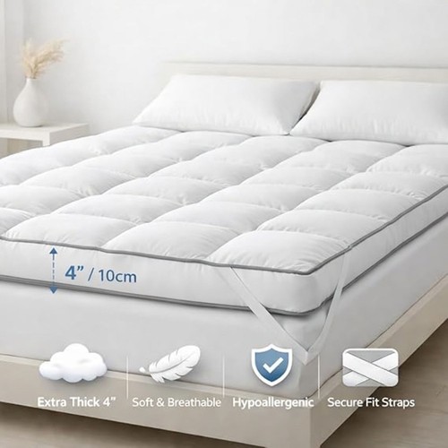 Mattress topper 10cm thick - 10cm, 4"