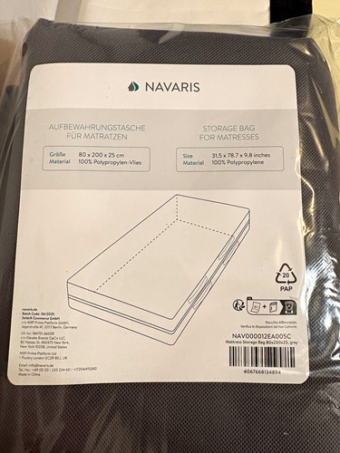 Navaris mattress storage - storage, bag