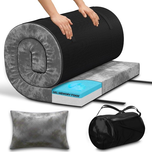 Single roll gel memory foam - up,