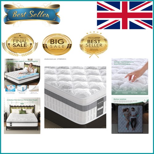Elegant 4ft6 double mattress - 4ft6,